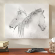 Load image into Gallery viewer, 30&quot; H x 40&quot; W x 1.5&quot; D Horses - Wrapped Canvas Photograph Print MRM2126

