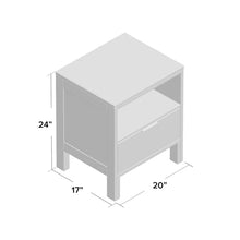 Load image into Gallery viewer, Hosier 24&#39;&#39; Tall 1 - Drawer Nightstand

