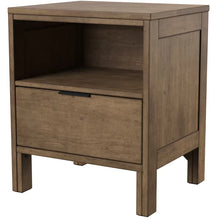 Load image into Gallery viewer, Hosier 24&#39;&#39; Tall 1 - Drawer Nightstand in Brown
