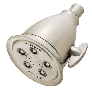 S-2005-HB-BN-E2 Hotel 2 GPM Multi Function Fixed Shower Head 3923RR