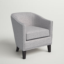 Load image into Gallery viewer, Hottinger Nailhead Barrel Armchair
