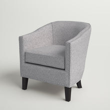 Load image into Gallery viewer, Hottinger Nailhead Barrel Armchair
