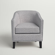 Load image into Gallery viewer, Hottinger Nailhead Barrel Armchair
