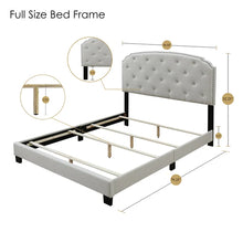 Load image into Gallery viewer, Howes Tufted Upholstered Low Profile Standard Bed full
