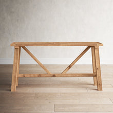 Load image into Gallery viewer, Howie 30&#39;&#39; H x 59&#39;&#39; W x 16&#39;&#39; D Solid Wood Console Table
