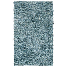 Load image into Gallery viewer, Rectangle 3&#39; x 5&#39; Hucksley Handmade Shag Performance Light Blue Rug
