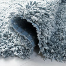 Load image into Gallery viewer, Rectangle 3&#39; x 5&#39; Hucksley Handmade Shag Performance Light Blue Rug

