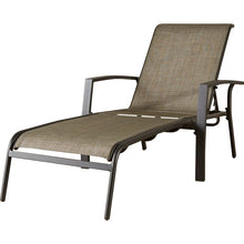 Load image into Gallery viewer, Tan Huckstep Reclining Chaise Lounge (Set of 2) 7573
