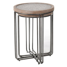 Load image into Gallery viewer, Hughey 2 Piece Nesting Tables #2406HW
