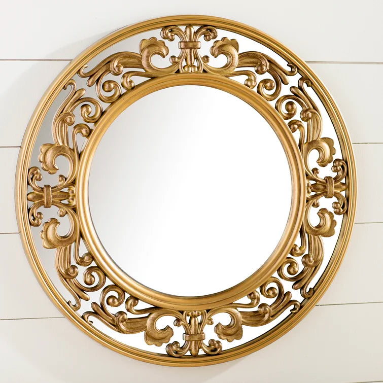 Huguetta Traditional Accent Mirror, 23.5'' H x 23.5'' W x 1'' D