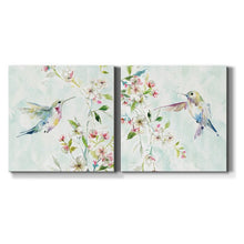 Load image into Gallery viewer, 32&quot; H x 64&quot; W x 1&quot; D Hummingbird III - 2 Piece Wrapped Canvas Print
