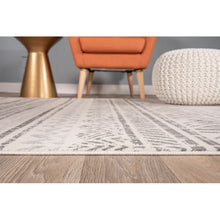 Load image into Gallery viewer, Humphrey Southwestern Machine Woven Area Rug in Gray, Rectangle 2&#39; x 3&#39;
