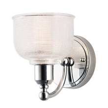 Load image into Gallery viewer, Huneycutt 1 - Light Dimmable Polished Chrome Armed Sconce
