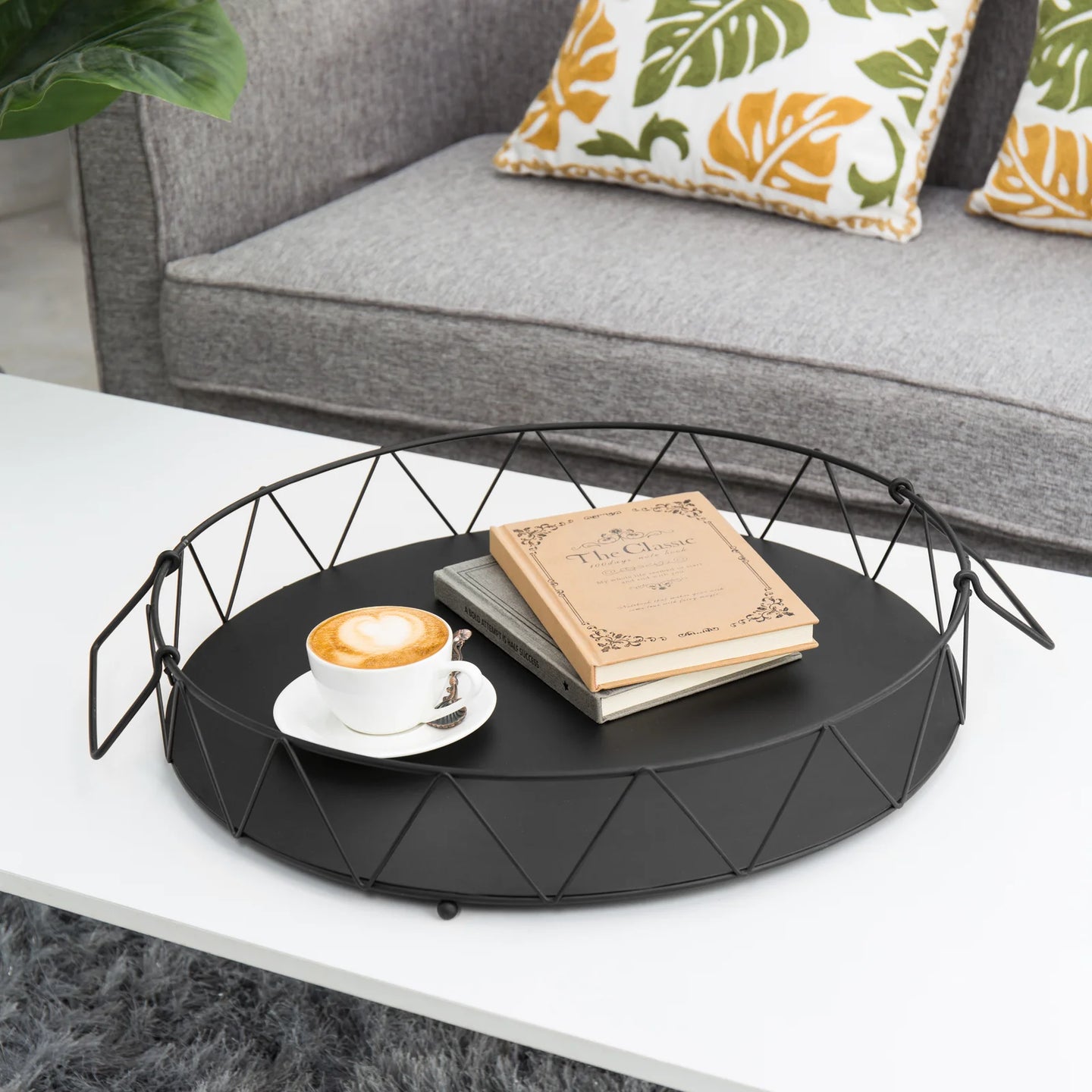 Huot Ottoman/Coffee Tray