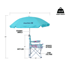 Load image into Gallery viewer, Hurley Reclining Beach Chair
