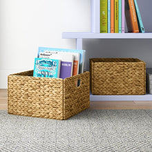 Load image into Gallery viewer, Hyacinth Wicker Basket (Set of 2)
