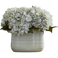 Load image into Gallery viewer, Hydrangea Centerpiece in Vase
