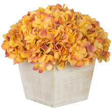 Load image into Gallery viewer, Hydrangea Floral Arrangement  Cube Planter 1167CDR
