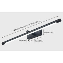 Load image into Gallery viewer, Black Hymel 1 - Light LED Vanity Light 2818AH
