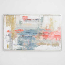 Load image into Gallery viewer, &#39;Blush Abstract&#39; Framed Canvas Wall Art
