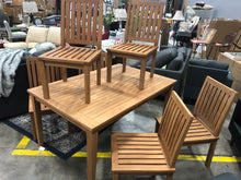 Load image into Gallery viewer, Anthony Outdoor Patio 7 Piece Teak Dining Set
