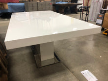 Load image into Gallery viewer, Zenith Modern White Extendable Dining Table (Leaf NOT included)

