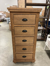 Load image into Gallery viewer, Distressed Pine Wolferstorn 5 - Drawer Dresser
