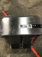 Load image into Gallery viewer, Stainless Steel Step on Multi-Compartments Trash &amp; Recycling Bin
