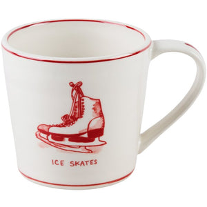Ice Skates Coffee Mug Set of 4 #1395HW