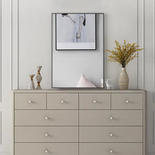 Load image into Gallery viewer, Idina Rectangle Metal Wall Mirror 38 x 26
