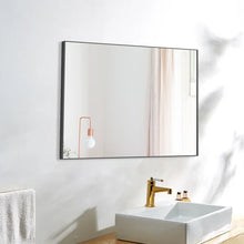 Load image into Gallery viewer, Idina Rectangle Metal Wall Mirror 38 x 26
