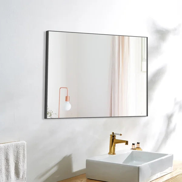 Idina Rectangle Metal Wall Mirror 38 x 26