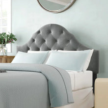 Load image into Gallery viewer, Iesha Upholstered Panel Headboard king
