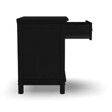 Load image into Gallery viewer, Black Ihno Solid + Manufactured Wood Nightstand
