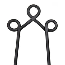 Load image into Gallery viewer, 16&quot;H Black Ilanah Traditional H-Frame Easel
