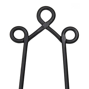 16"H Black Ilanah Traditional H-Frame Easel