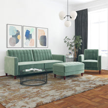 Load image into Gallery viewer, Imani 32&#39;&#39; Wide Tufted Velvet Armchair
