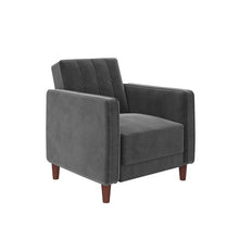 Load image into Gallery viewer, 81.28&quot; W Imani Upholstered Armchair
