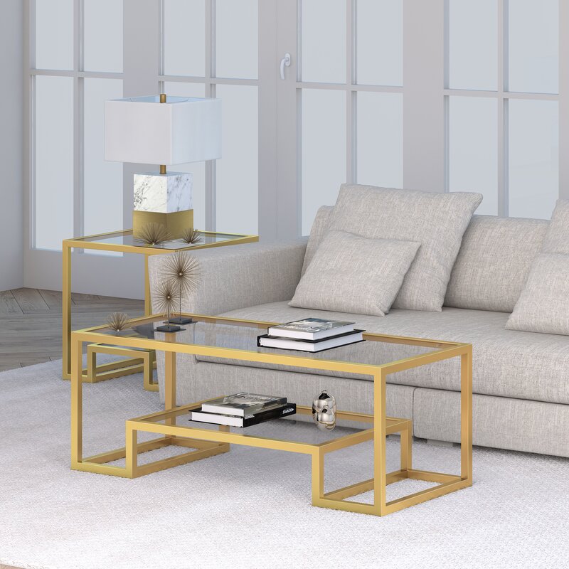 Imel Frame Coffee Table with Storage MRM1780
