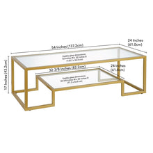 Load image into Gallery viewer, Imel Frame Coffee Table with Storage MRM1780
