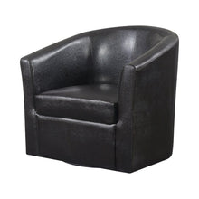 Load image into Gallery viewer, 28.5&quot; Imelda Upholstered Swivel Barrel Chair
