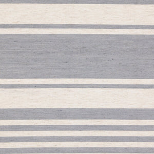 52" W x 36"L Indigo Imogene Striped Tailored 52'' Cafe Curtain (Set of 2) CG334