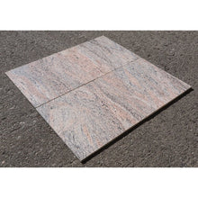 Load image into Gallery viewer, Indian Juparana 12&quot; x 12&quot; Granite Stone Look Wall &amp; Floor Tile
