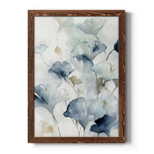 Load image into Gallery viewer, Indigo Ginkgo II - Picture Frame Painting on Canvas 44 x 31 x 1
