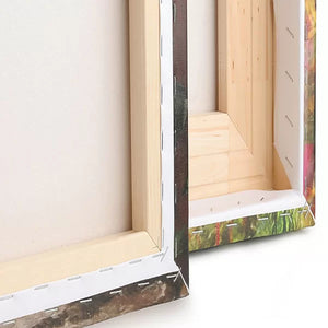 46" H x 46" W x 1.5" D Indigold Watercolor Flower II - Wrapped Canvas Painting