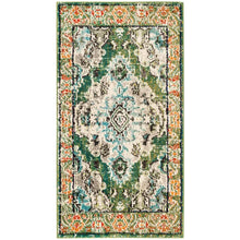 Load image into Gallery viewer, Indira Handmade Performance Forest Green Rug, Rectangle 2&#39;2&quot; x 4&#39;
