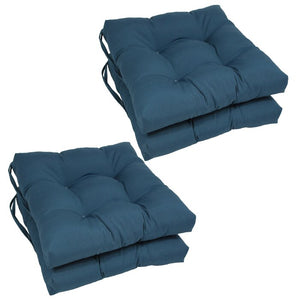 Indoor Dining Chair Cushion (Set of 2) Indigo #1382HW