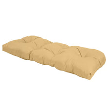 Load image into Gallery viewer, 3&quot; H x 43.75&quot; W x 18&quot; D Indoor/Outdoor Sunbrella Seat Cushion
