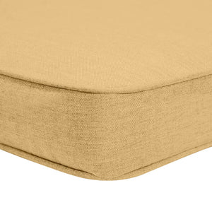 3" H x 43.75" W x 18" D Indoor/Outdoor Sunbrella Seat Cushion