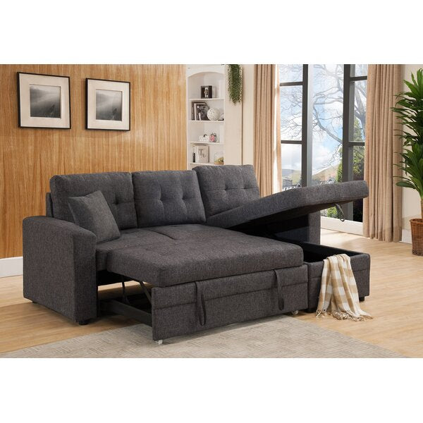 Inessa 89 deals reversible sleeper sectional
